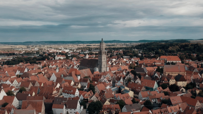 Nördlingen, Blick von oben
