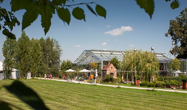 Das Cafè im Museum der Gartenkultur in Illertissen Das Cafè im Museum der Gartenkultur in Illertissen