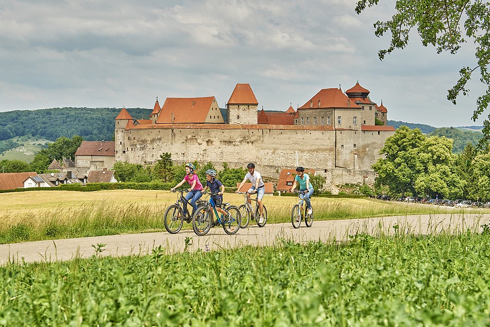 Radfahren rund um Harburg