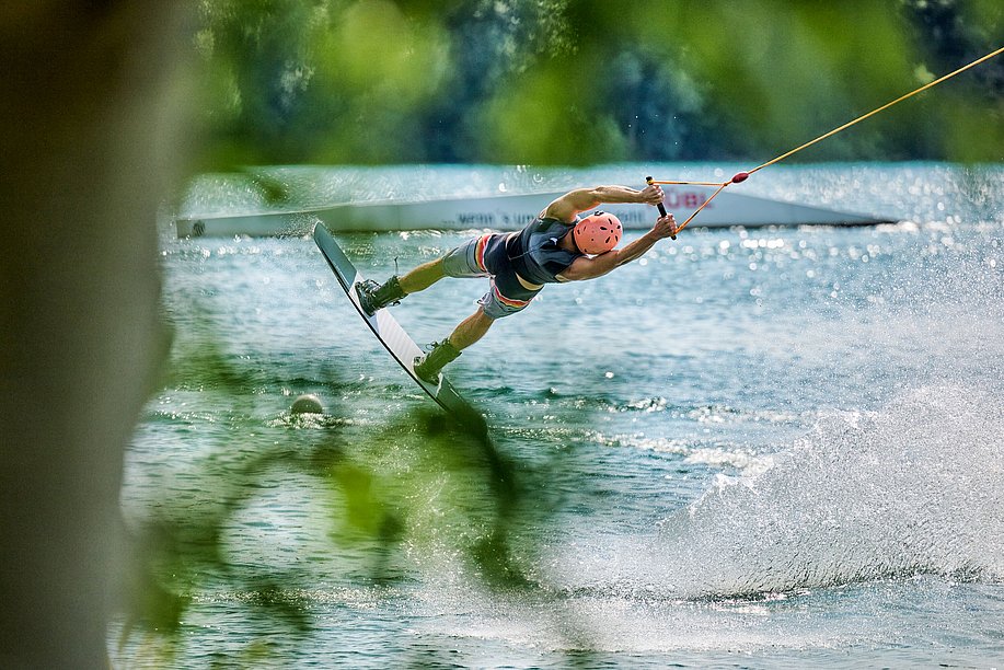 Wasserski am Friedberger Baggersee