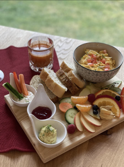 Gesundes Frühstück im Hofladen Landes bei Donauwörth