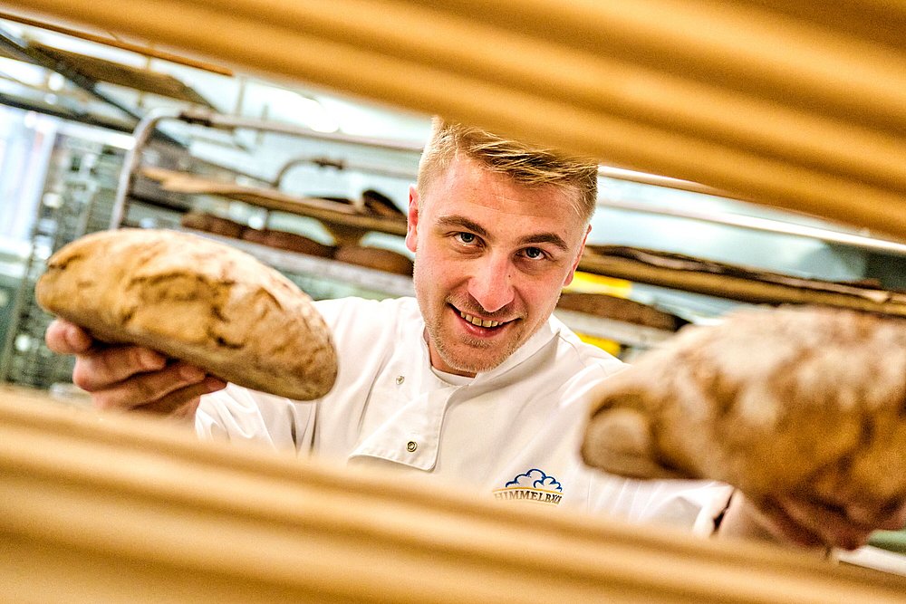 Bäckermeister Jakob Lenzer und sein beliebtes Brot