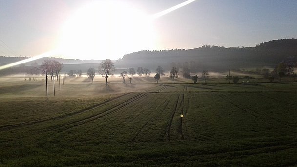Zusamtal im Nebel