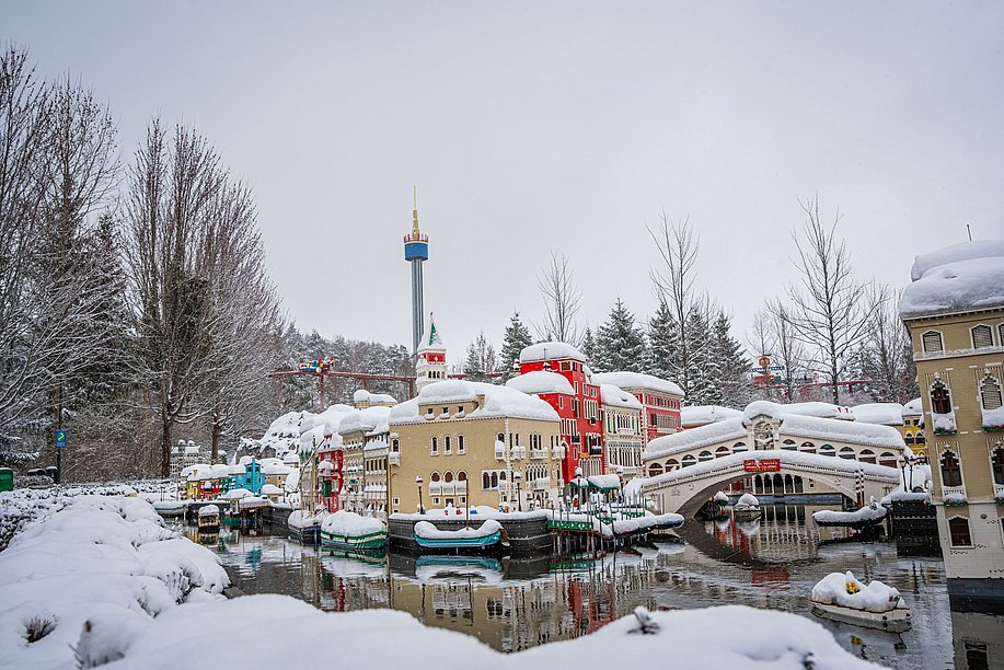 Das Miniland im Winter