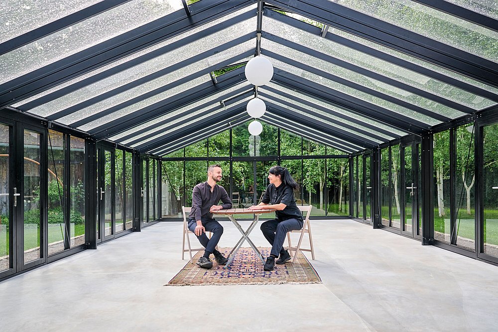 Gewächshaus für standesamtliche Trauung im Gasthof Waldvogel Gewächshaus für standesamtliche Trauung im Gasthof Waldvogel
