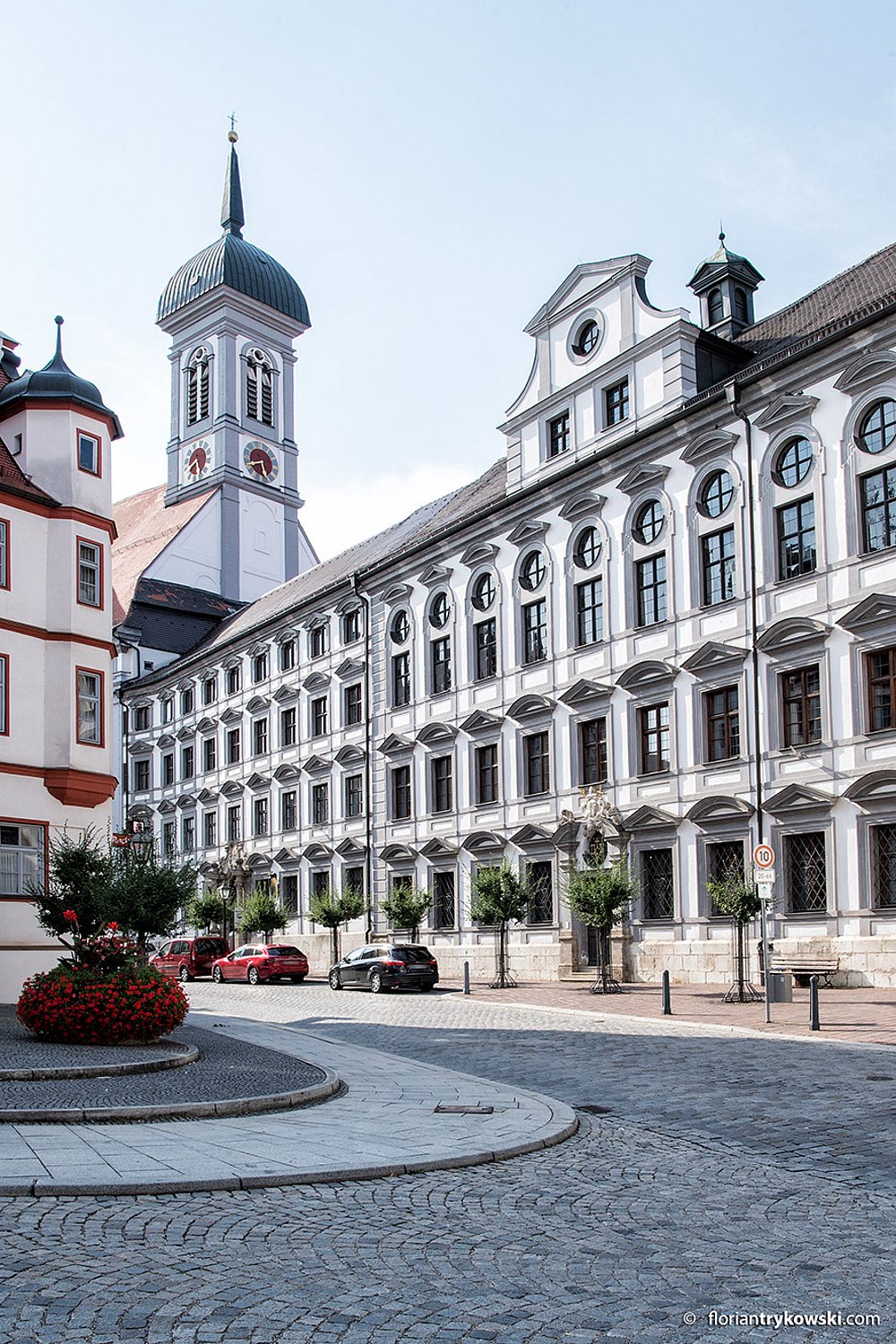 Akademie für Lehrerfortbildung in Dillingen von außen