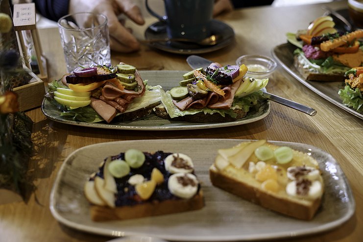 Frühstück beim Biohof Hausmann in Ehingen