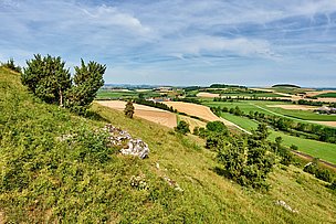 Landschaft im UNESCO Global Geopark Ries 