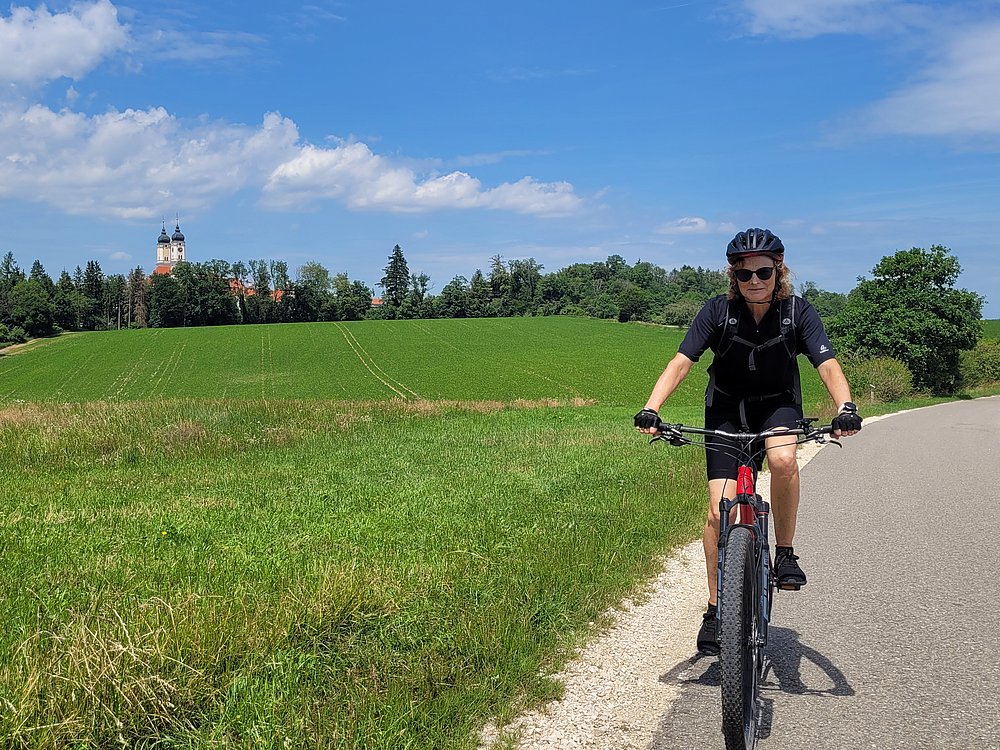 Radfahren zwischen Koster Roggenburg und Krumbach Radfahren zwischen Koster Roggenburg und Krumbach