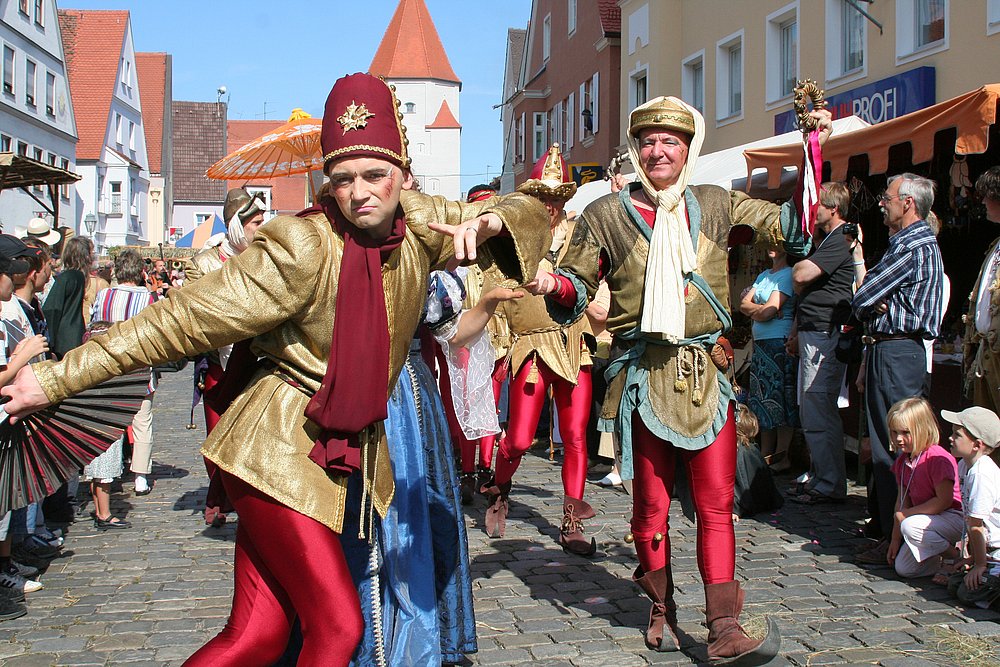 Historische Markttage Aichach, Gaukler