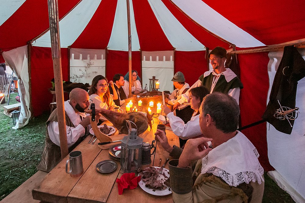 Lagerleben Stadtmauerfest