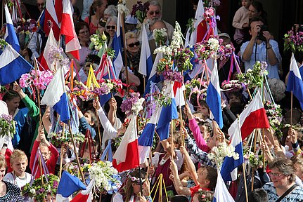 Kinderumzug zum Stabenfest in Nördlingen 