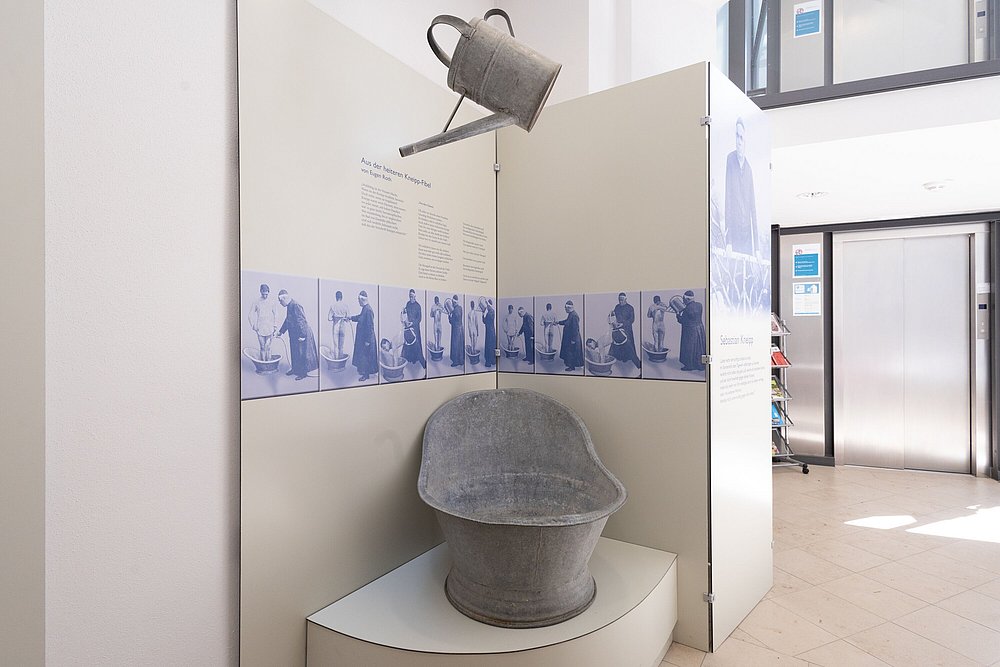 Historisches Kneippbecken im Stadt- und Hochstiftmuseum Dillingen
