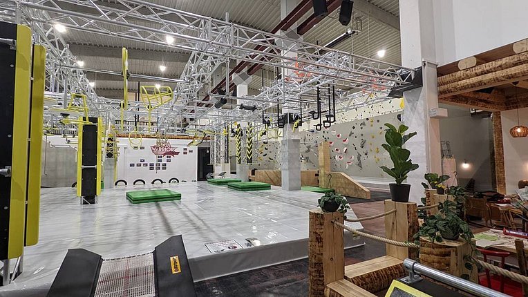 Im Stundwerk Senden warten Kletter-Action und ein Ninja-Parcour 