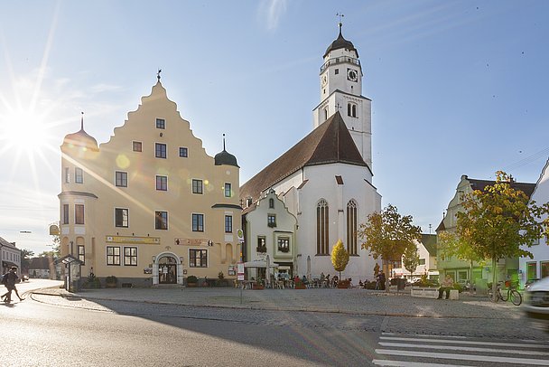 Marktplatz, Stadt Höchstädt