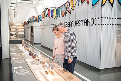 Päarchen im Textilmuseum Augsburg