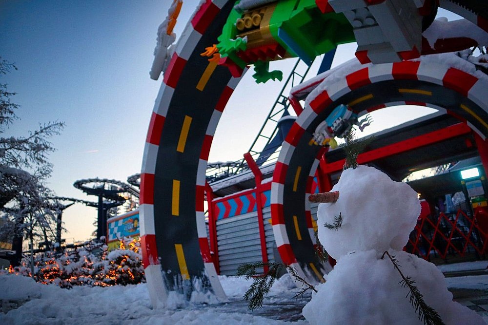 Winter im Legoland Günzburg beim Winterwonderland Winter im Legoland Günzburg beim Winterwonderland