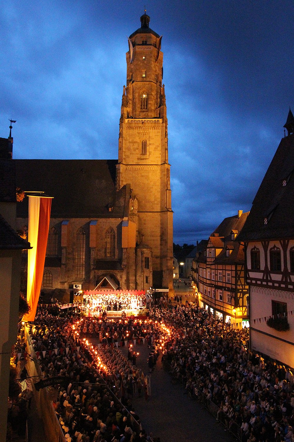 Zapfenstreich Stadtmauerfest