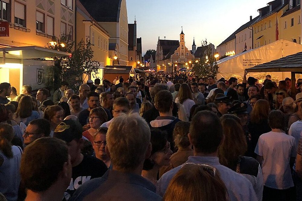 Viele Besucher am Stadtfest in Rain am Lech Viele Besucher am Stadtfest in Rain am Lech