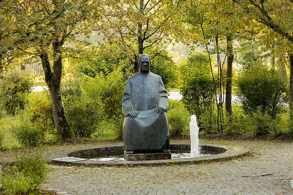 Brunnen von Sebastian Kneipp bei Dillingen Brunnen von Sebastian Kneipp bei Dillingen