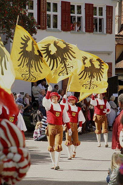 Fahnenschwinger Stadtmauerfest