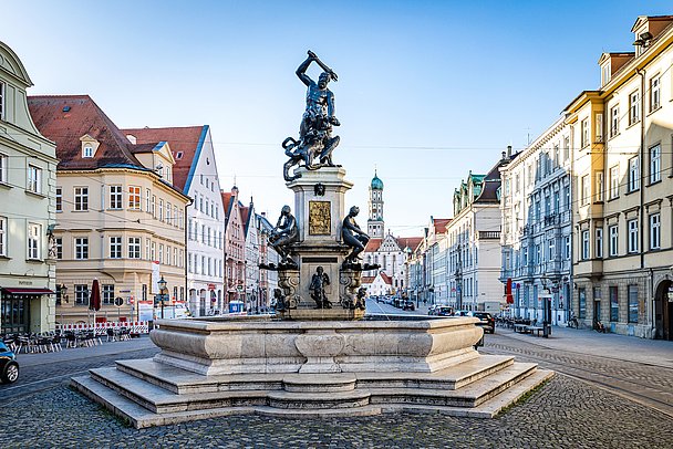 Weltkulturebe Wassermanagement Augsburg, Herkulesbrunnen 