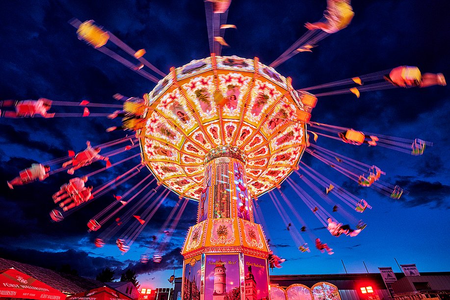 Kettenkarussell auf der Nördlinger Mess