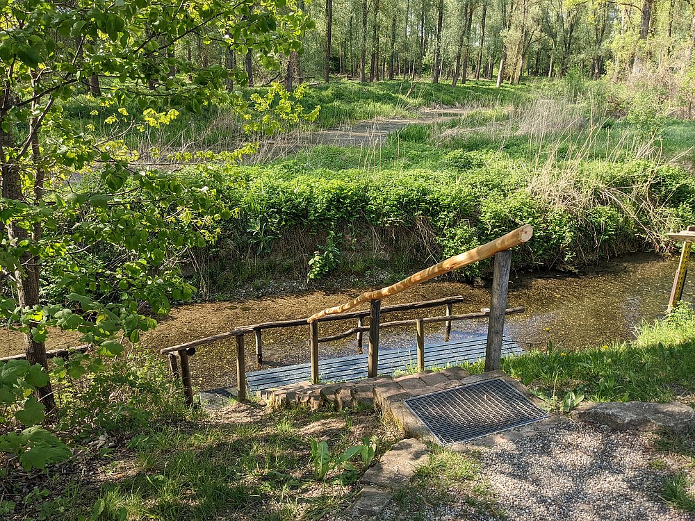 Naturkneippanlage im DonAUwald bei Gremheim