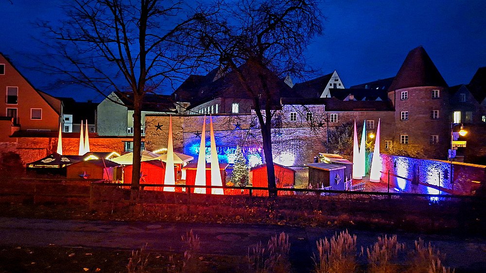 Donauwörther Plätzleweg mit Lichtpark