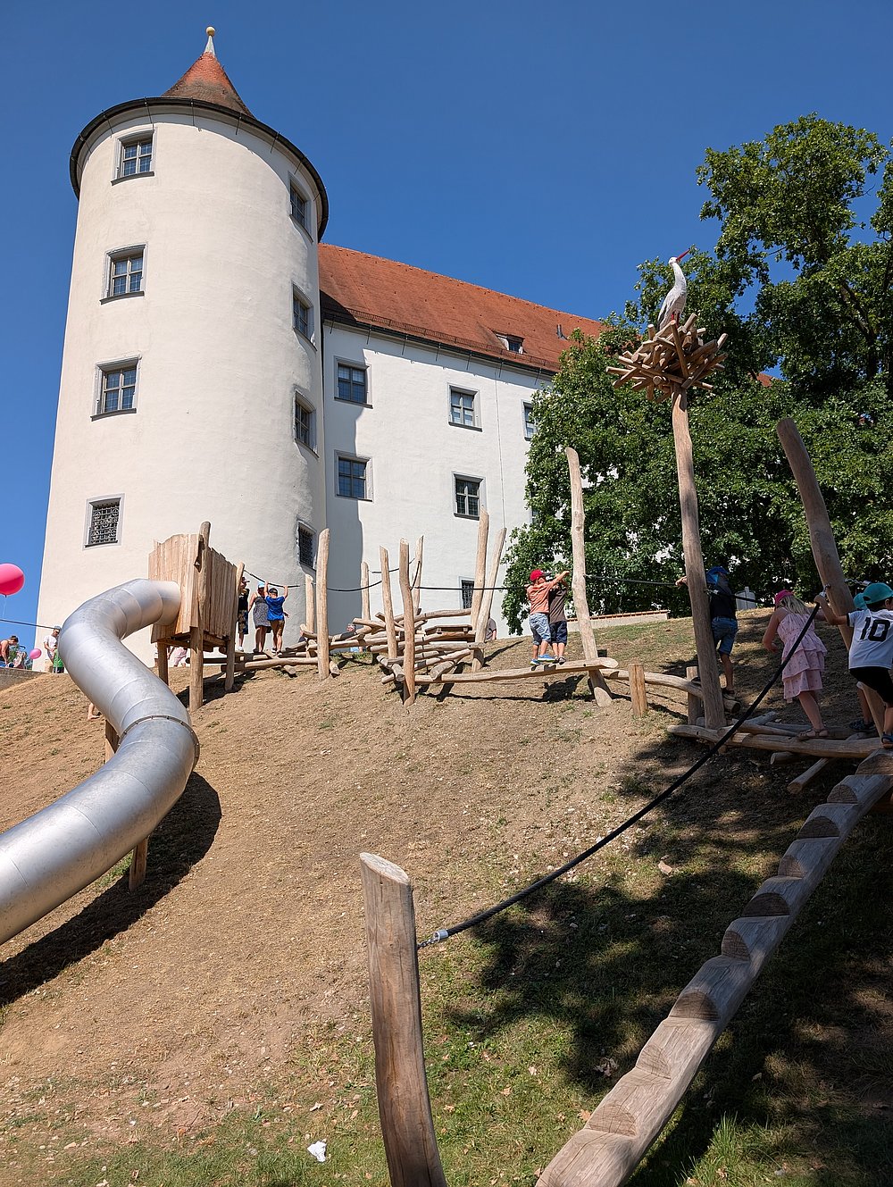 Spielplatz am Schloss Höchstädt