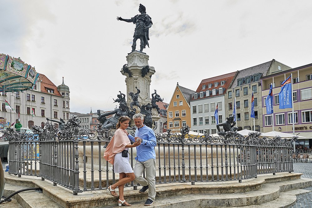 Stadt Ausgurg, Brunnen, Lauschtour Stadt Ausgurg, Brunnen, Lauschtour