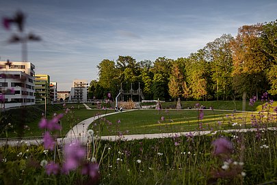 Spielplatz im Glacis Park