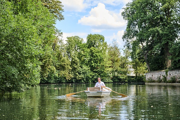 Kahnfahrt in Augsburg