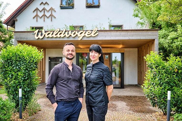 Die beiden Chefs des Waldvogel in Leipheim