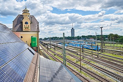 Mit der Bahn nach Bayerisch-Schwaben: Hauptbahnhof Augsburg