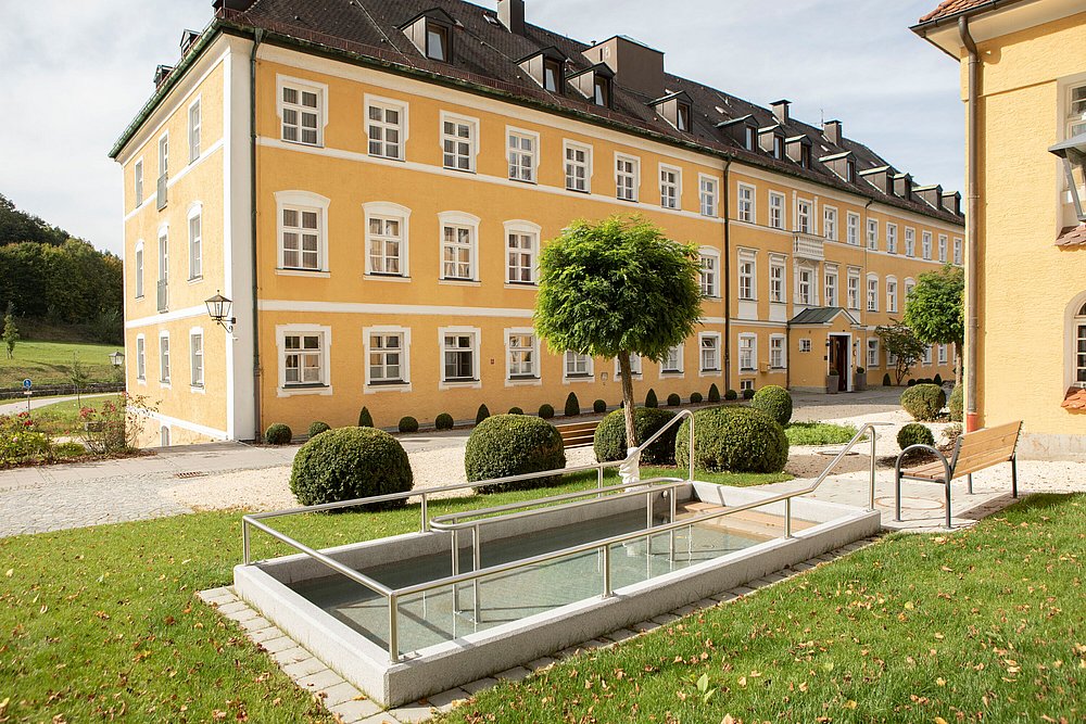 Kneippanlage am historischen Krumbad in Krumbach
