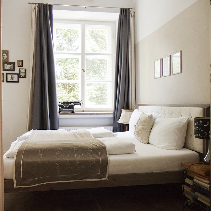 Hotelzimmer im Schlossthotel Gasthaus Blumenthal in Bayerisch-Schwaben