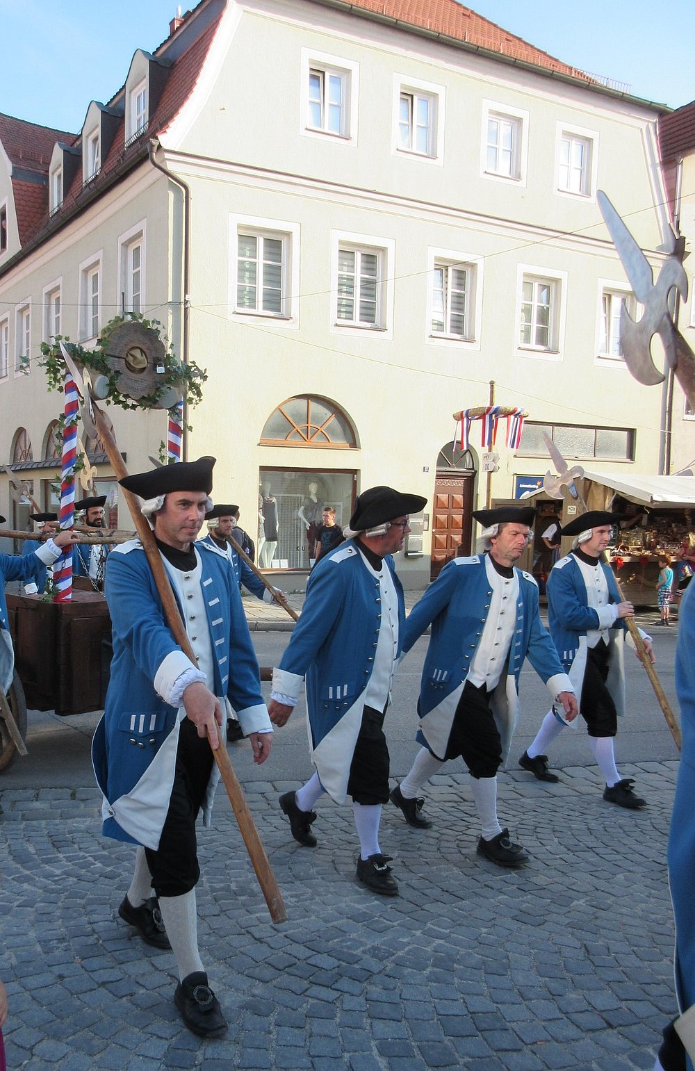 Historische Darsteller an der Friedberger Zeit