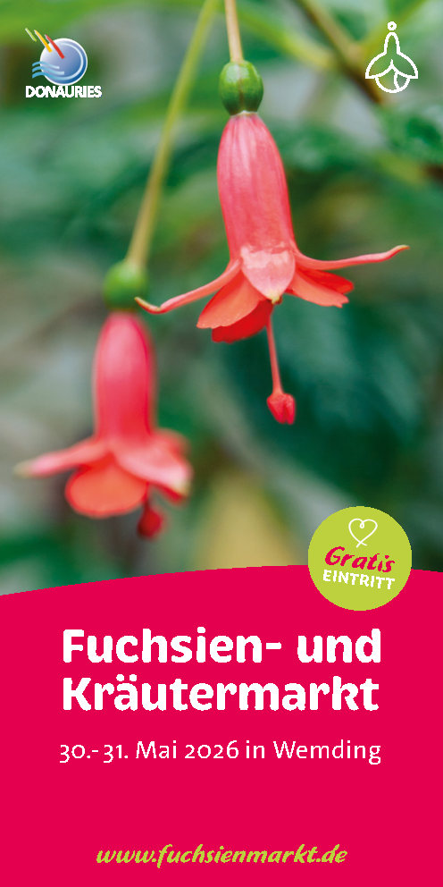 Fuchsienmarkt Wemding, Flyer 