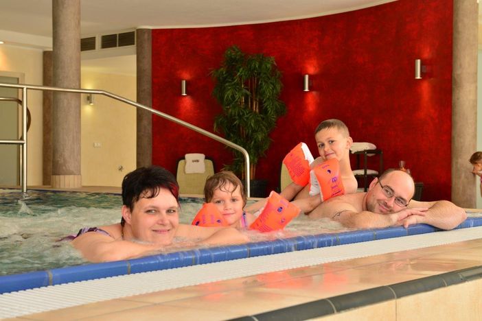 Schwimmbad im Brauereigasthof