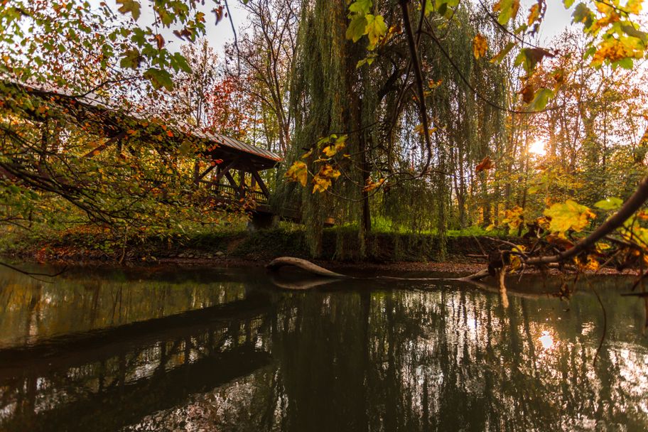 Liebesbrücke auf der Hagenweide.