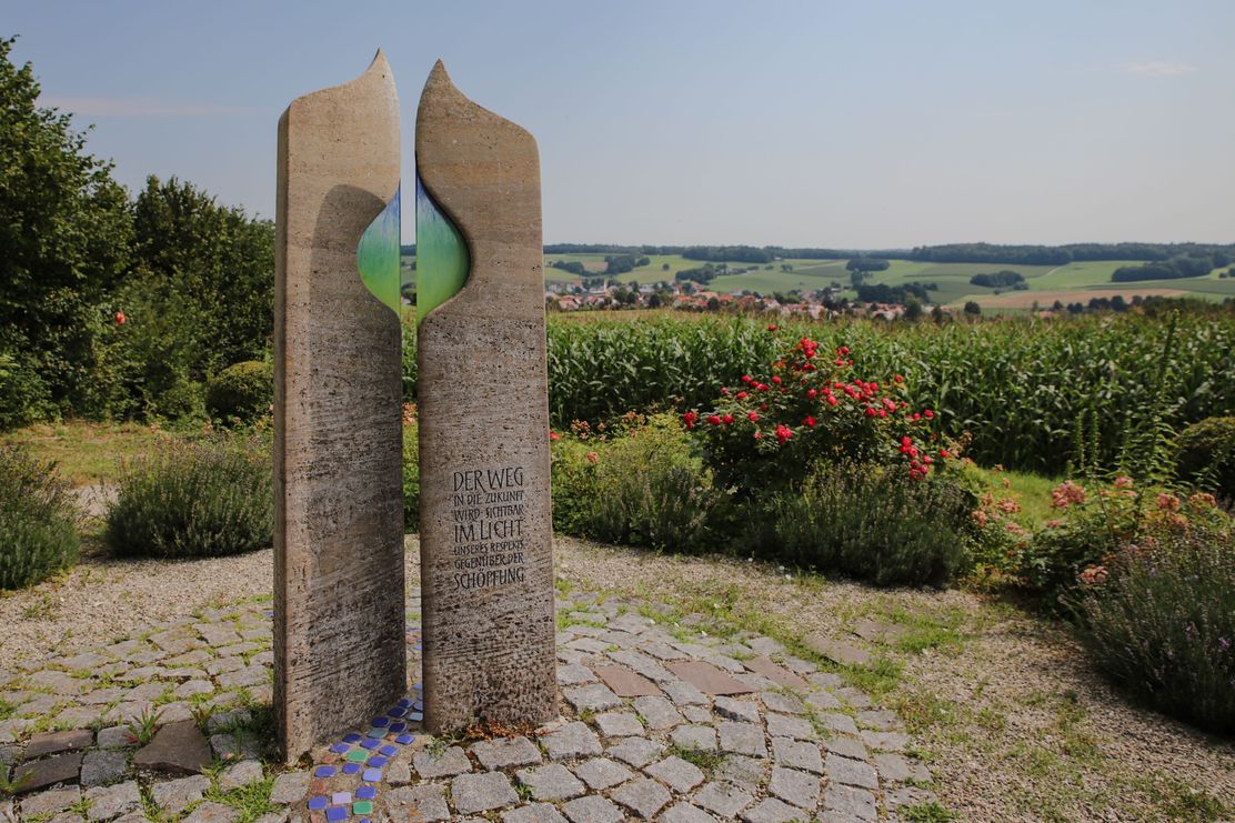 Staudenmeditationsweg in Mittelneufnach