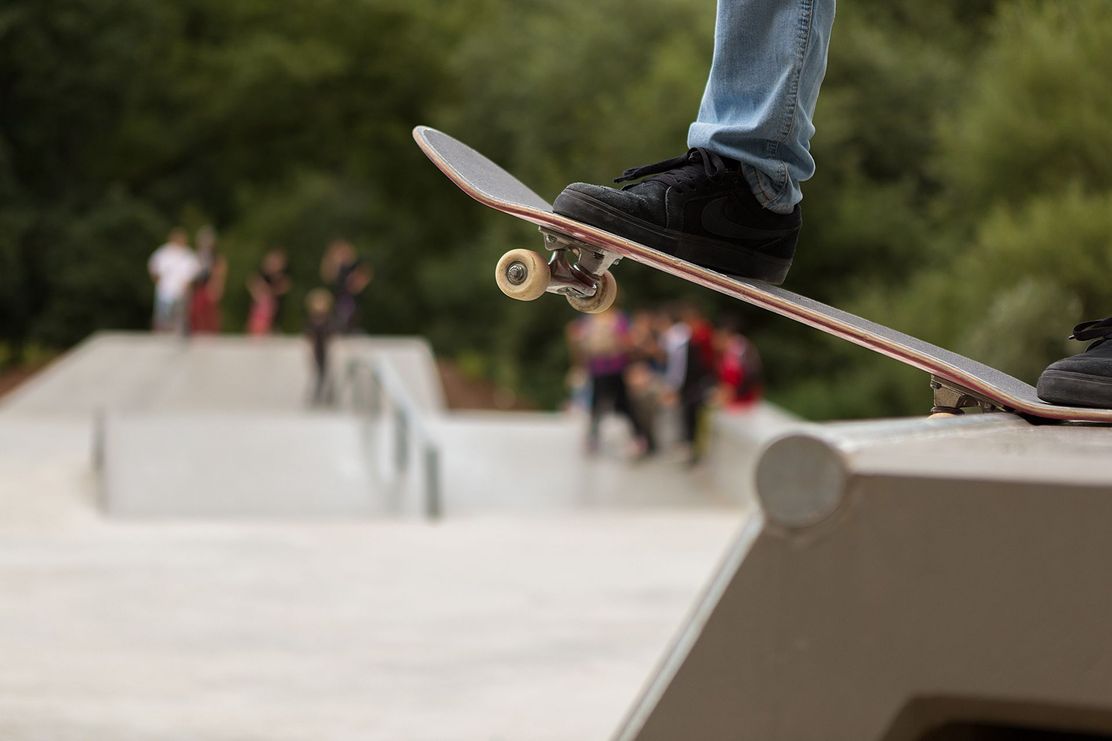 Skater-Anlage auf der Bleiche