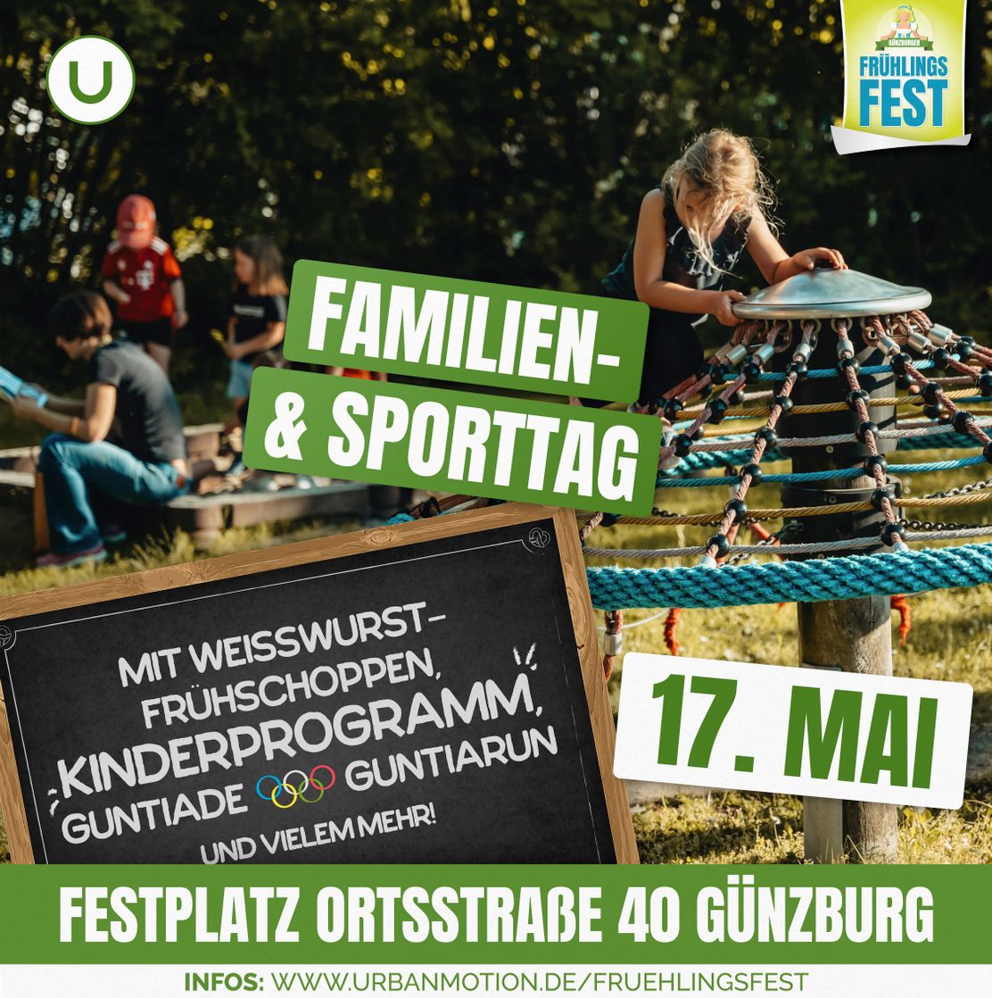 Familien- & Sporttag auf dem Günzburger Frühlingsfest 2026