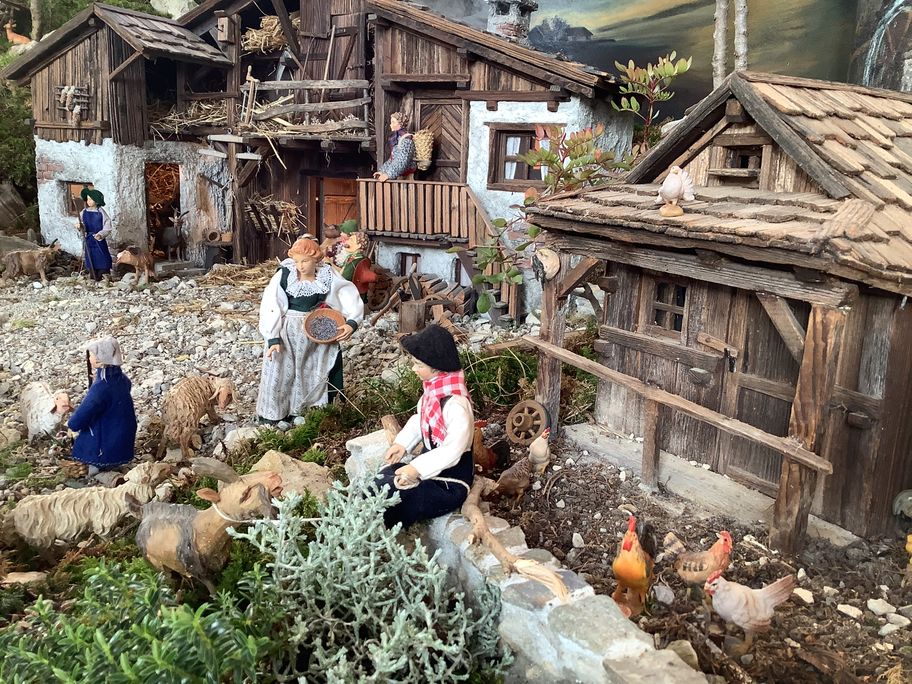 Krippenschau in Taiting