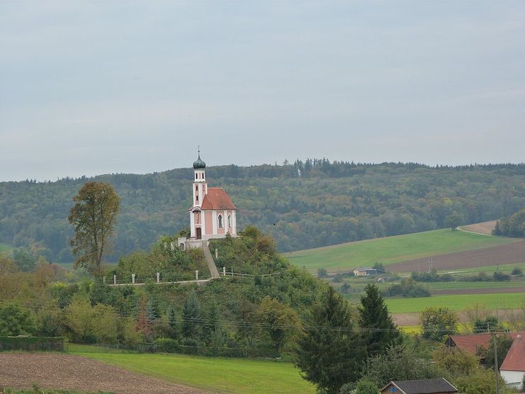 Geopark Lehrpfad Kalvarienberg Wörnitzstein