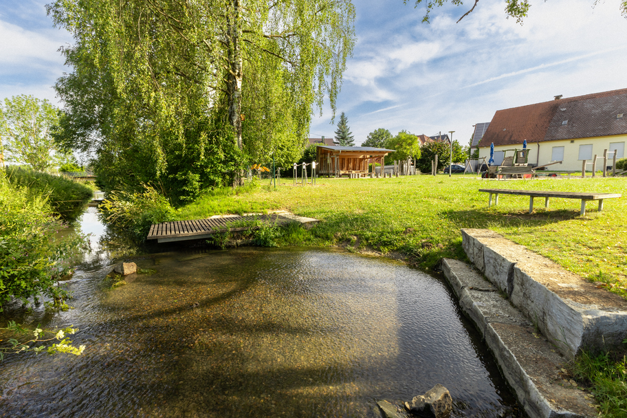 Wasserzugang Mehrgenerationenplatz Unterbechingen