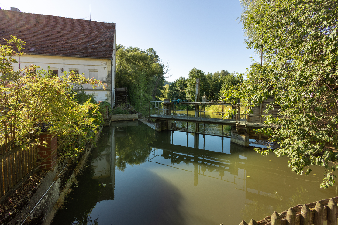 Wiesmühle an der Zusam in Villenbach