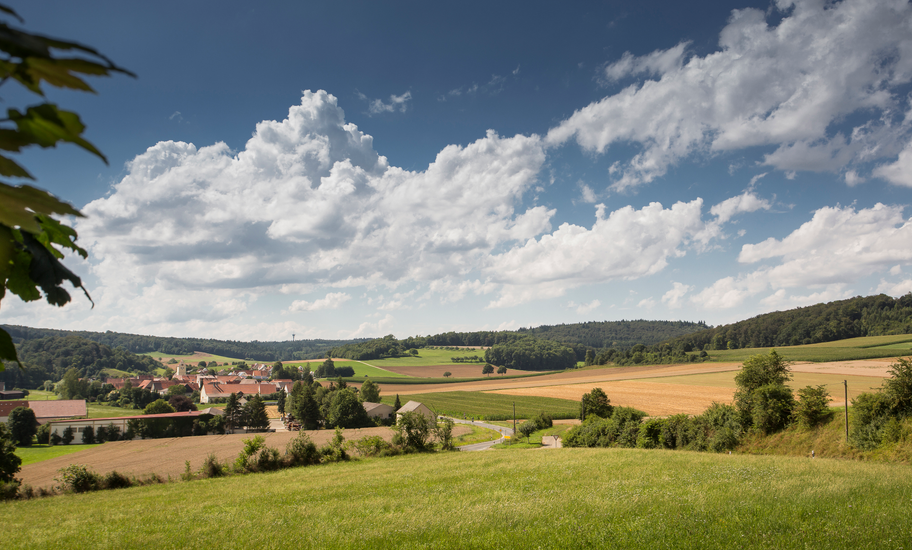 Panoramablick am Weg