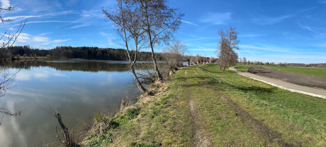Blick auf den Oberegger Stausee